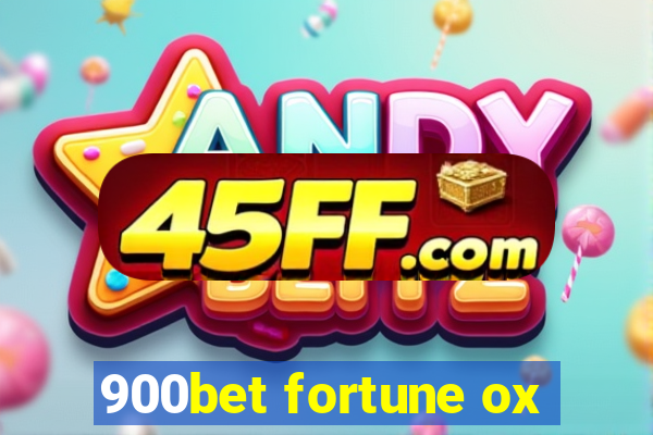 900bet fortune ox